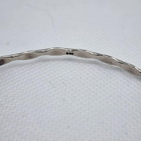 Sterling Silver Bangle Bracelet - Picture 3 of 3